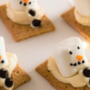 Melted Snowmen S'mores